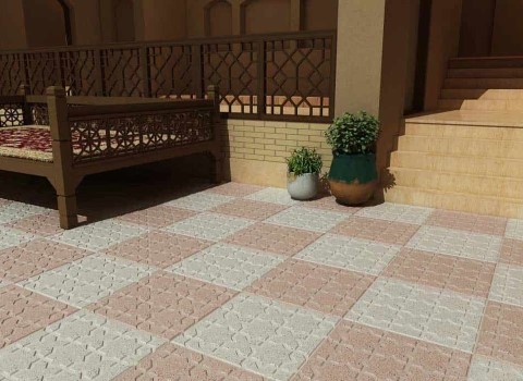 تصویر 3 از قیمت خرید موزاییک حیاط پلیمری با فروش عمده